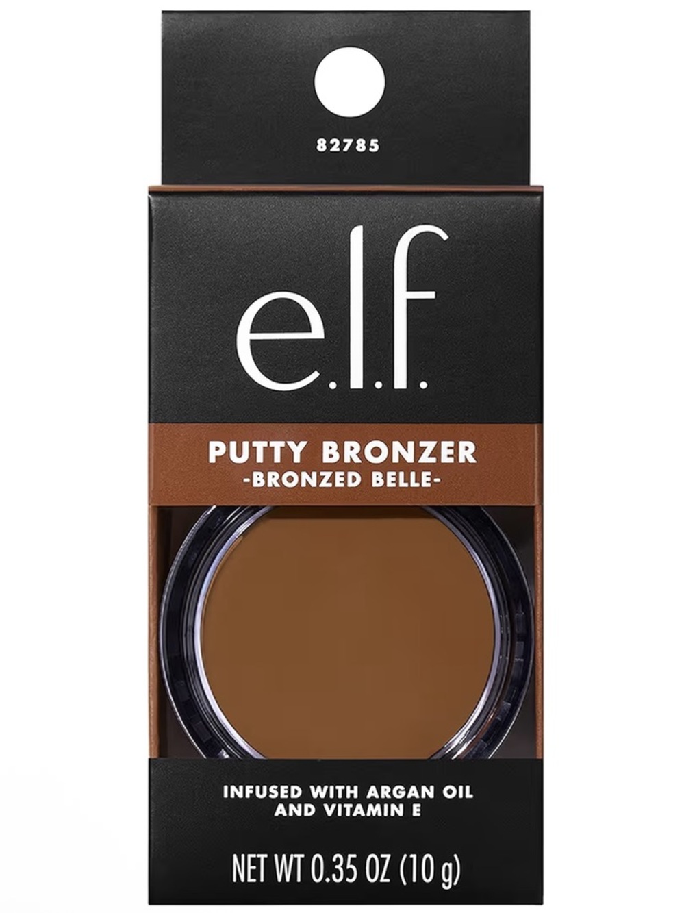 e.l.f. Putty Bronzer, Creamy & Highly Pigmented Formula Bronzed Belle New